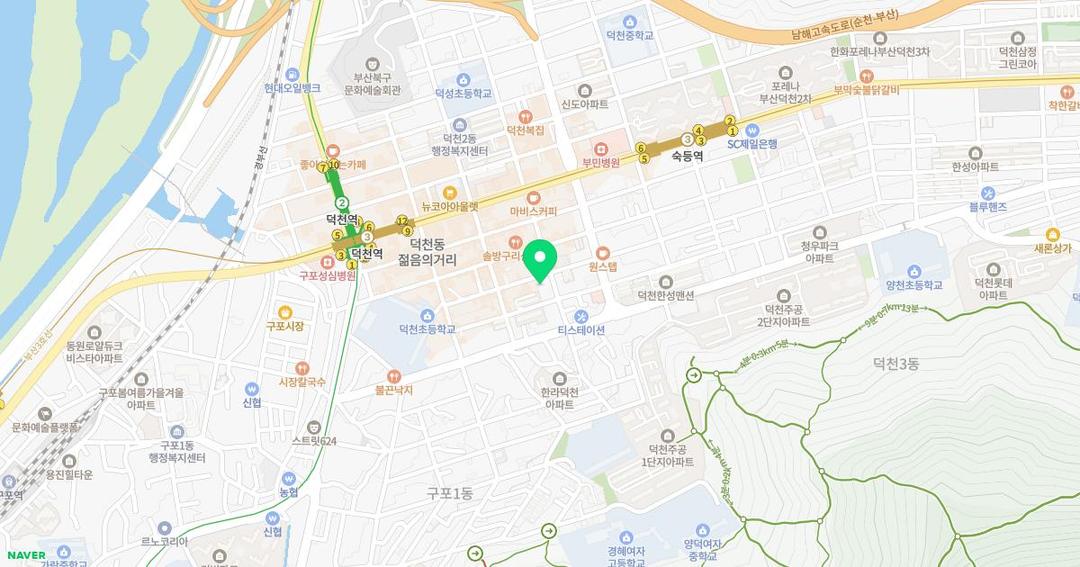 새들유치원 위치 지도
