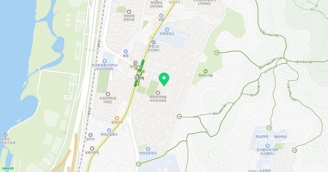 롯데캐슬카이저유치원 위치 지도