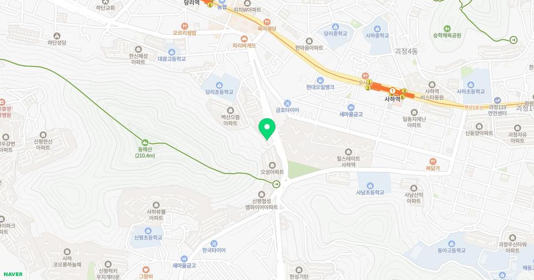 참사랑유치원 위치 지도