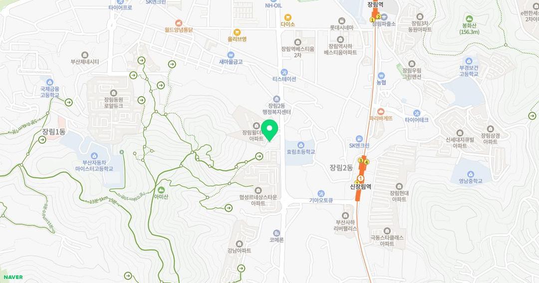 지산유치원 위치 지도