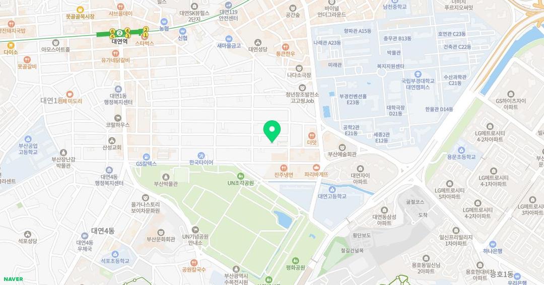 대천유치원 위치 지도