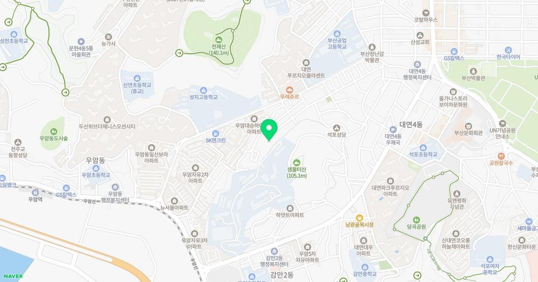 색동유치원 위치 지도