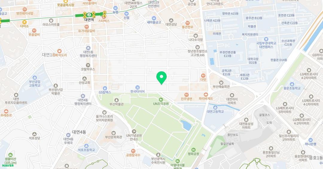 키즈포레유치원 위치 지도