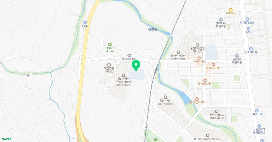 청량초등학교병설유치원 위치 지도