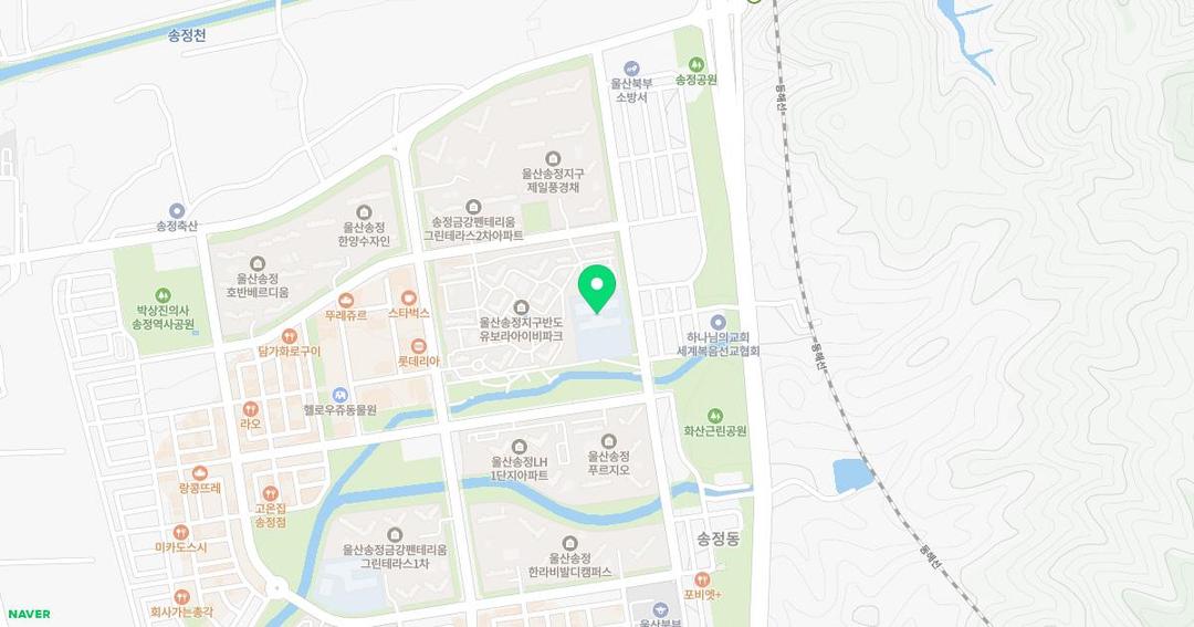 고헌초등학교병설유치원 위치 지도