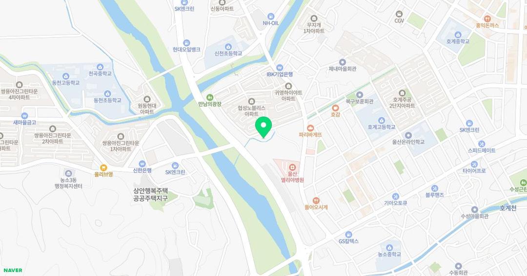 명신유치원 위치 지도