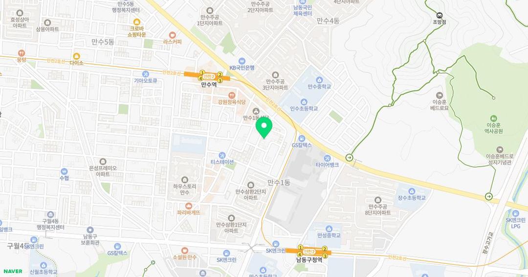 신명유치원 위치 지도