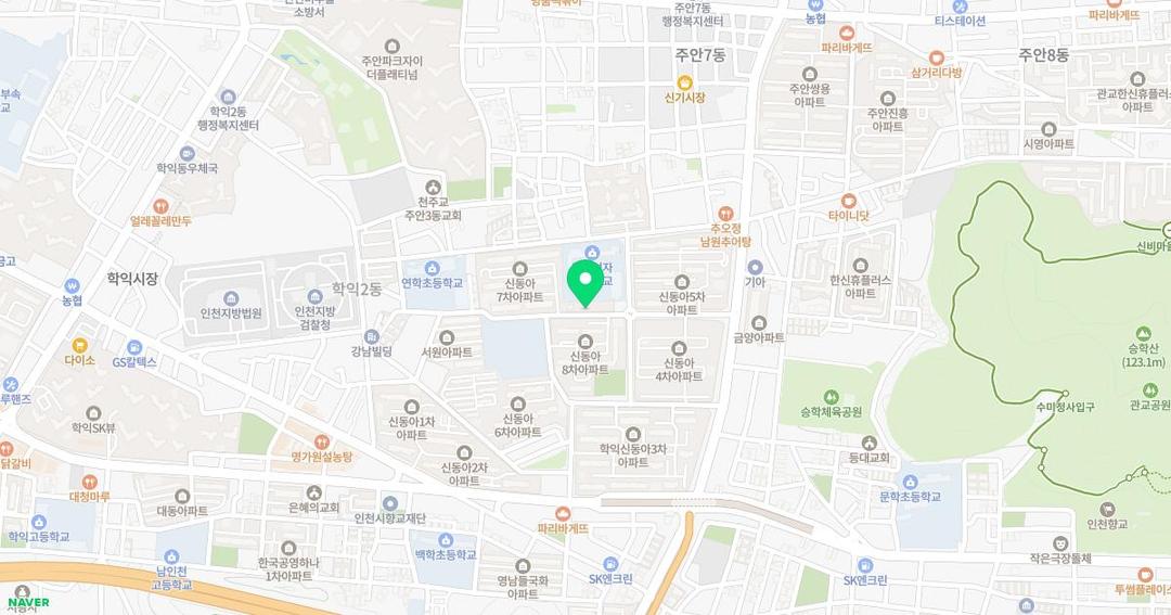 해승유치원 위치 지도