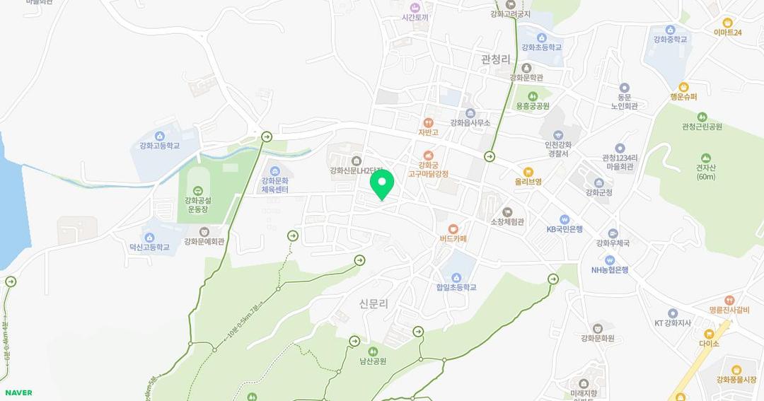 잠두유치원 위치 지도