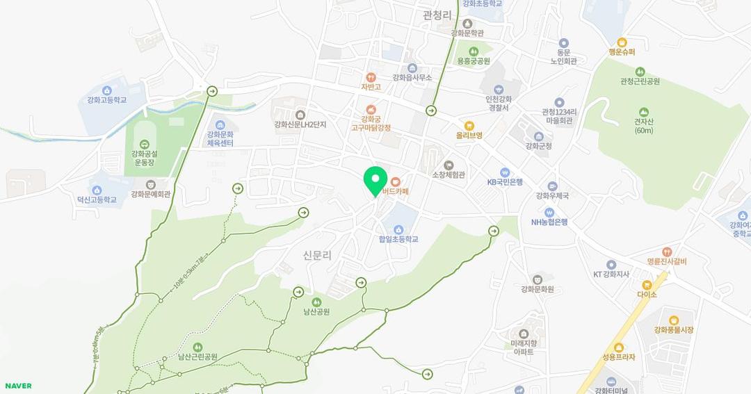 합일초등학교병설유치원 위치 지도