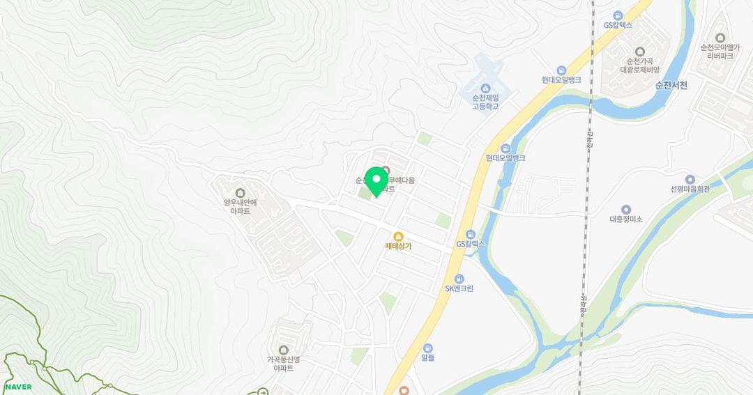 꿈초롱유치원 위치 지도