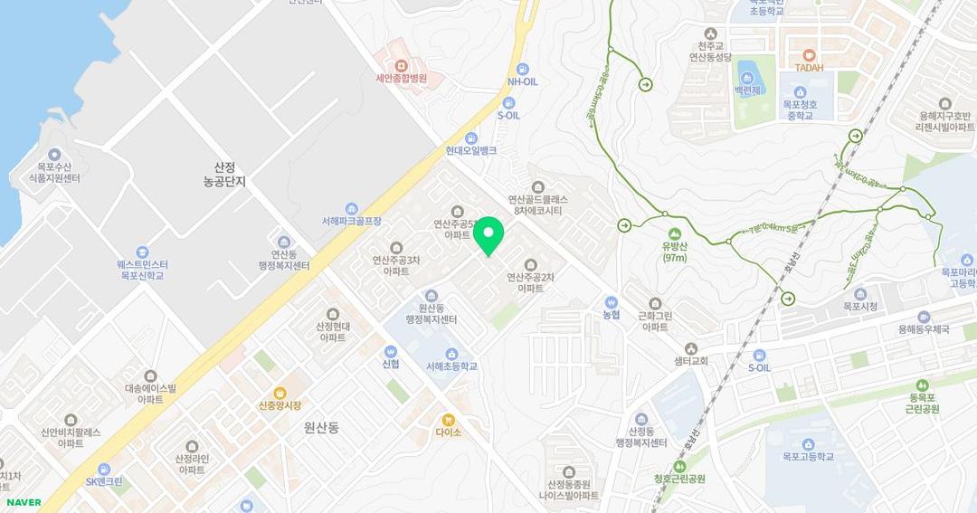 일오삼유치원 위치 지도