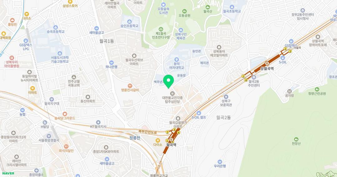 탑주유치원 위치 지도