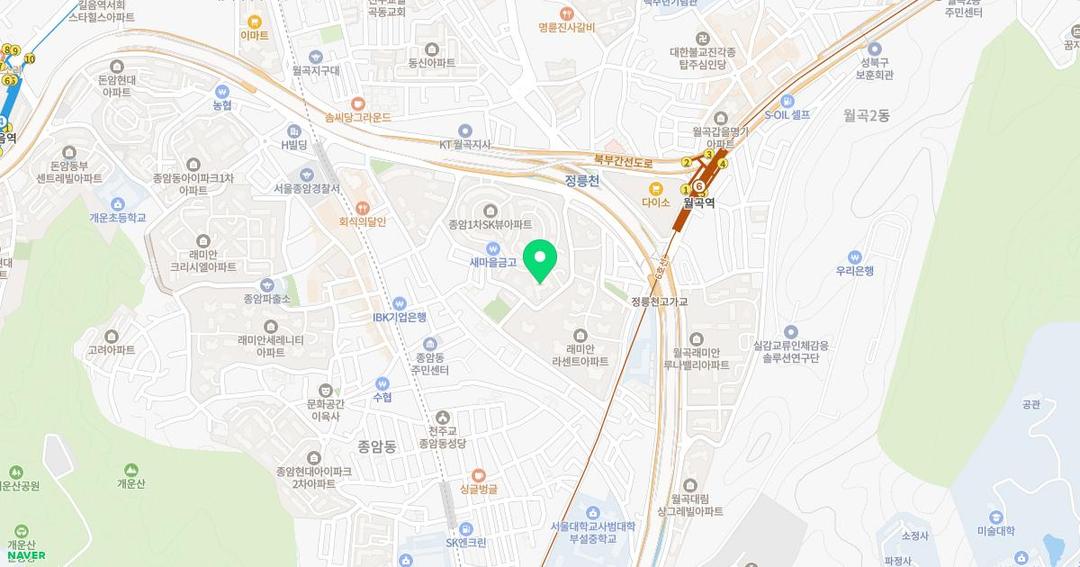 좋은나라유치원 위치 지도