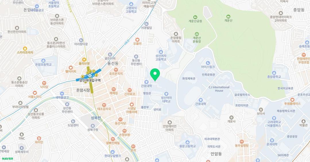 성신유치원 위치 지도