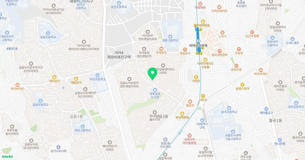 서울좋은소리유치원분원 위치 지도