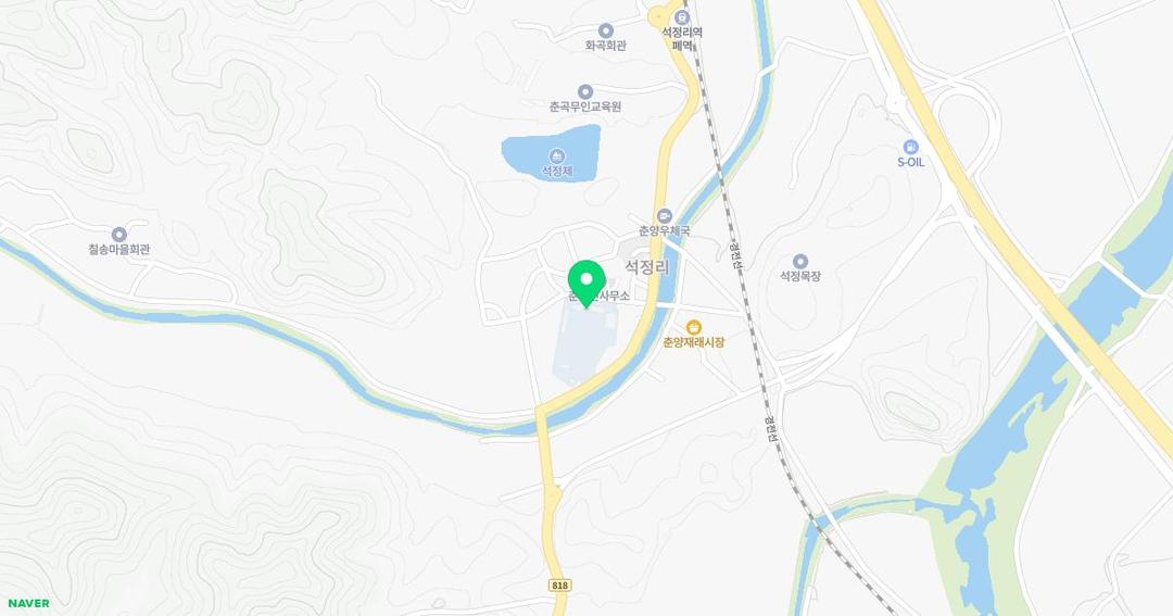 춘양초등학교병설유치원 위치 지도
