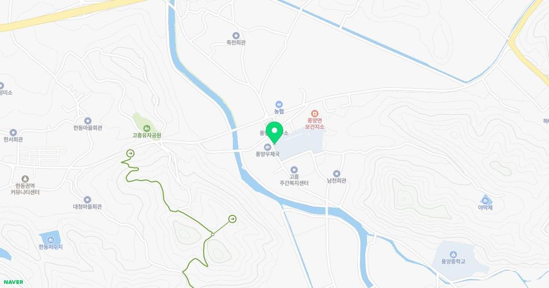 풍양초등학교병설유치원 위치 지도