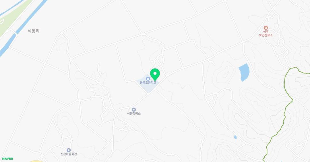 용북초등학교병설유치원 위치 지도