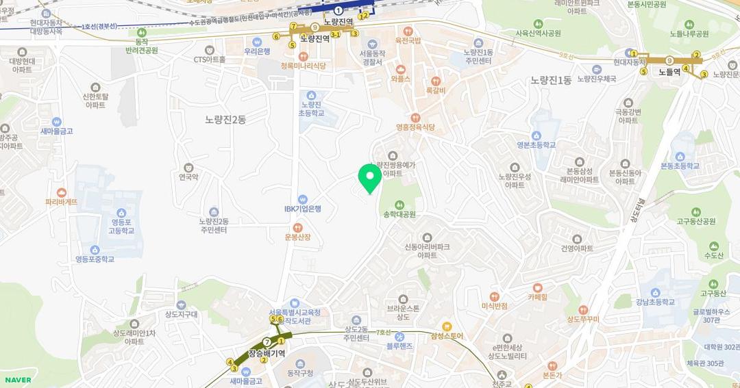 벧엘유치원 위치 지도