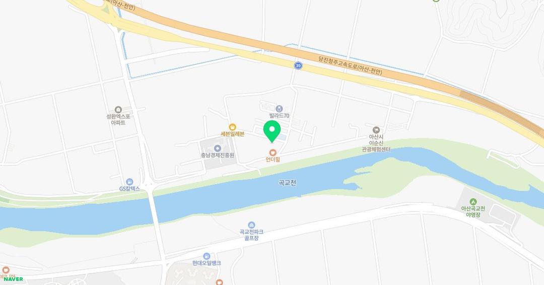아해랑유치원 위치 지도