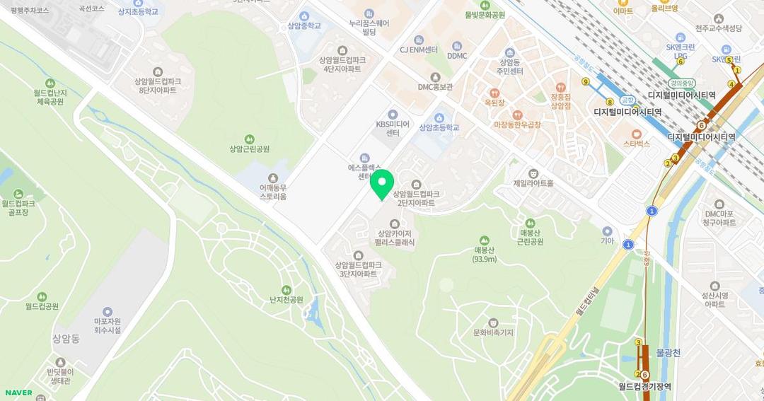 나사렛유치원 위치 지도