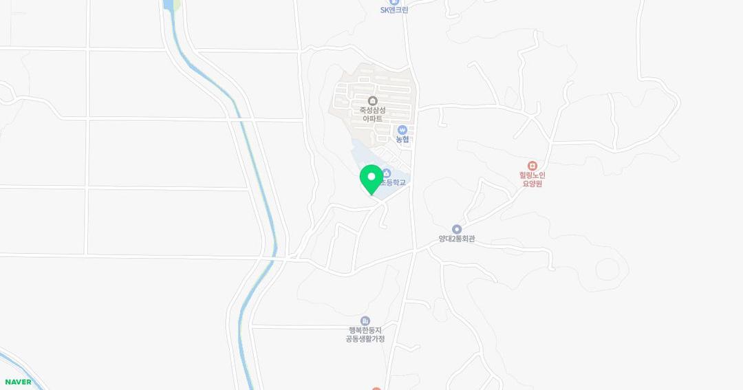 서령초등학교병설유치원 위치 지도