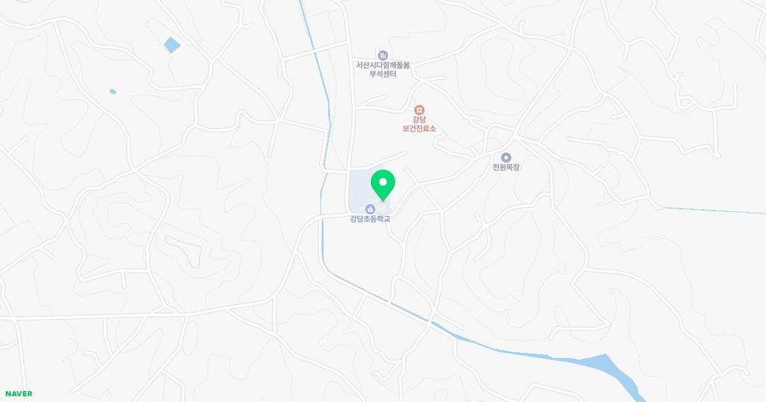 강당초등학교병설유치원 위치 지도