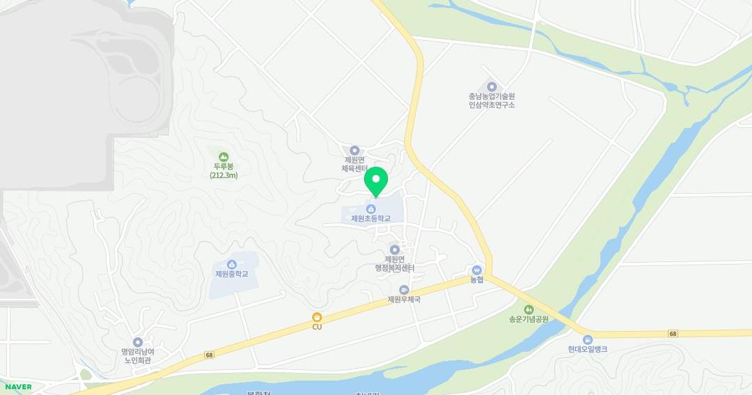 제원초등학교병설유치원 위치 지도