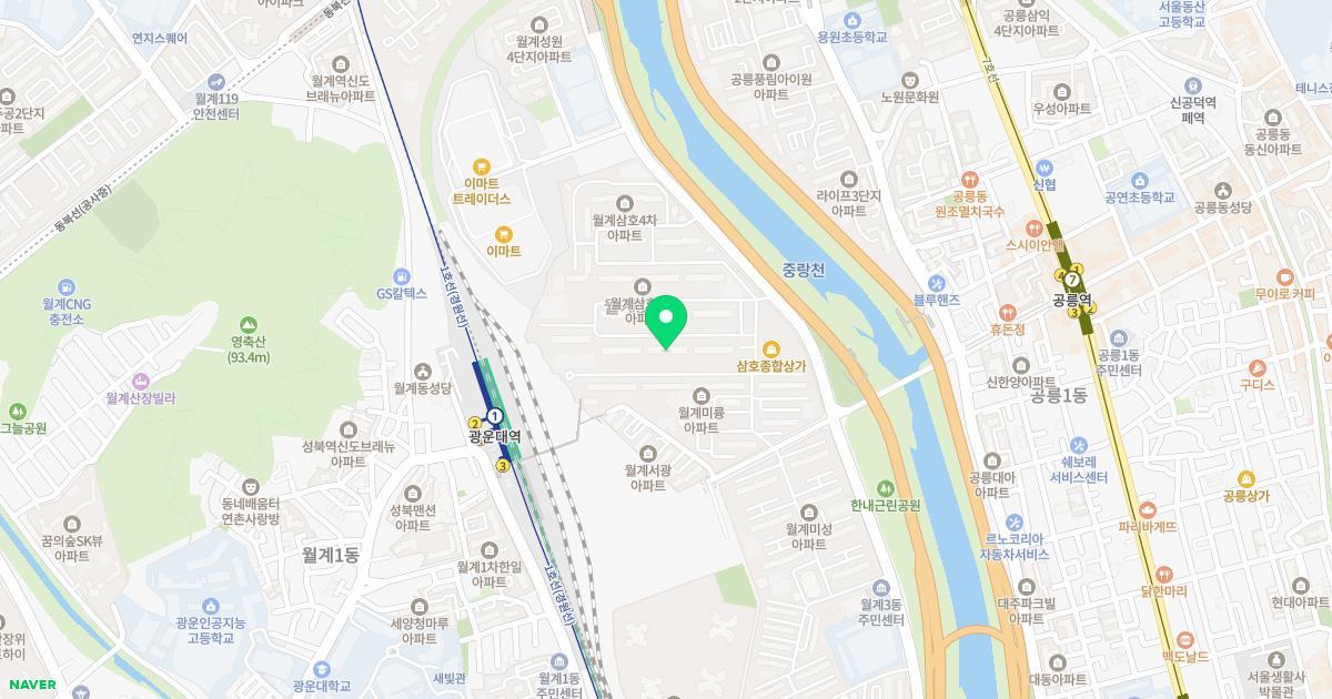 효자유치원 위치 지도