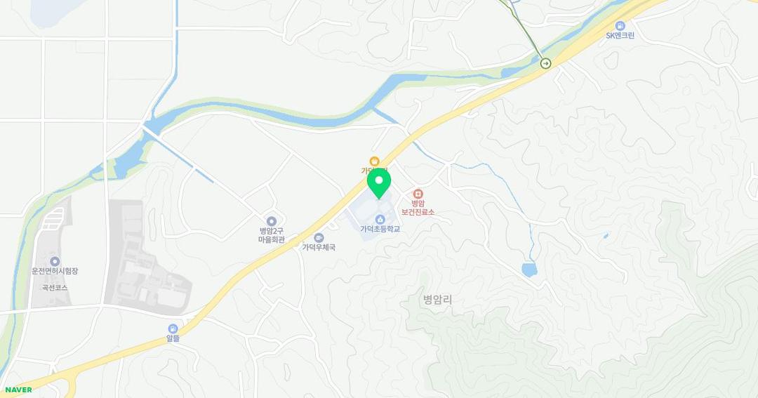 가덕초등학교병설유치원 위치 지도