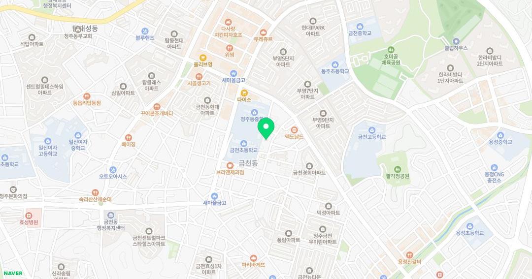 아이림유치원 위치 지도
