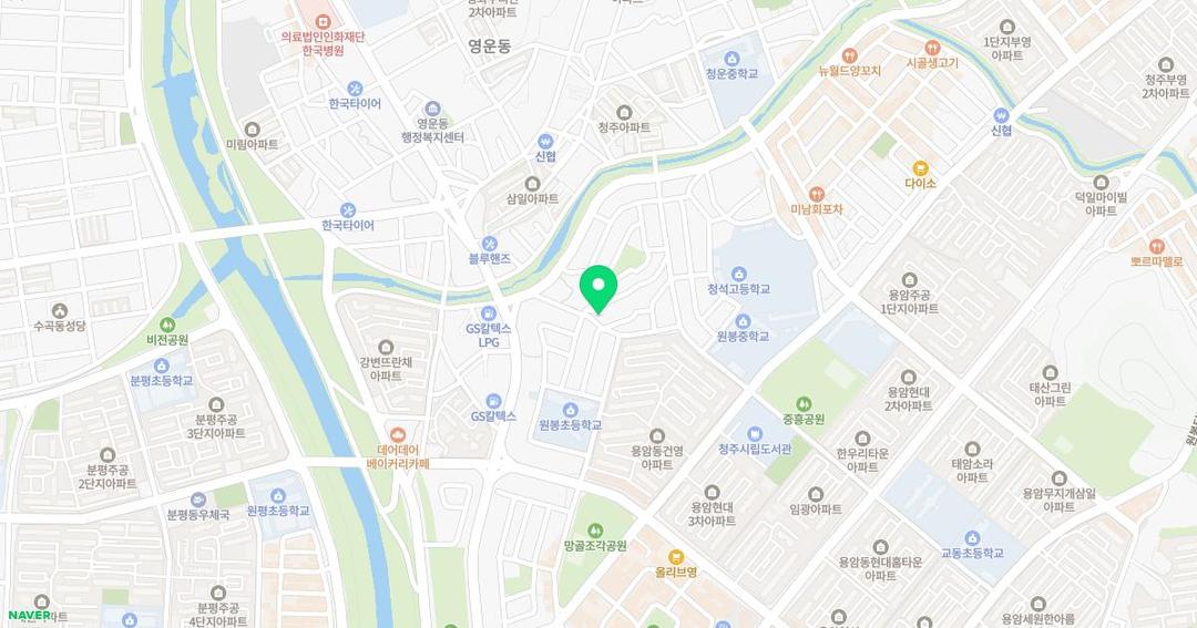꿈나무유치원 위치 지도
