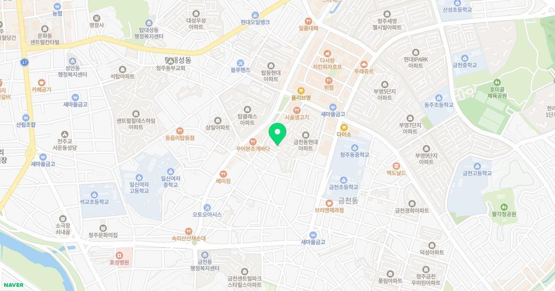 헨젤과그레텔유치원 위치 지도
