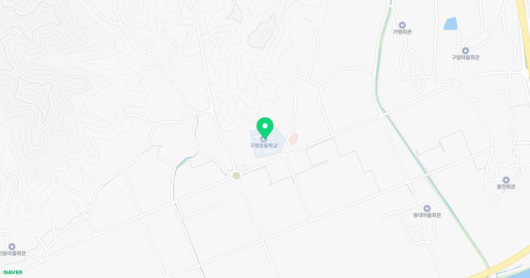 구정초등학교병설유치원 위치 지도