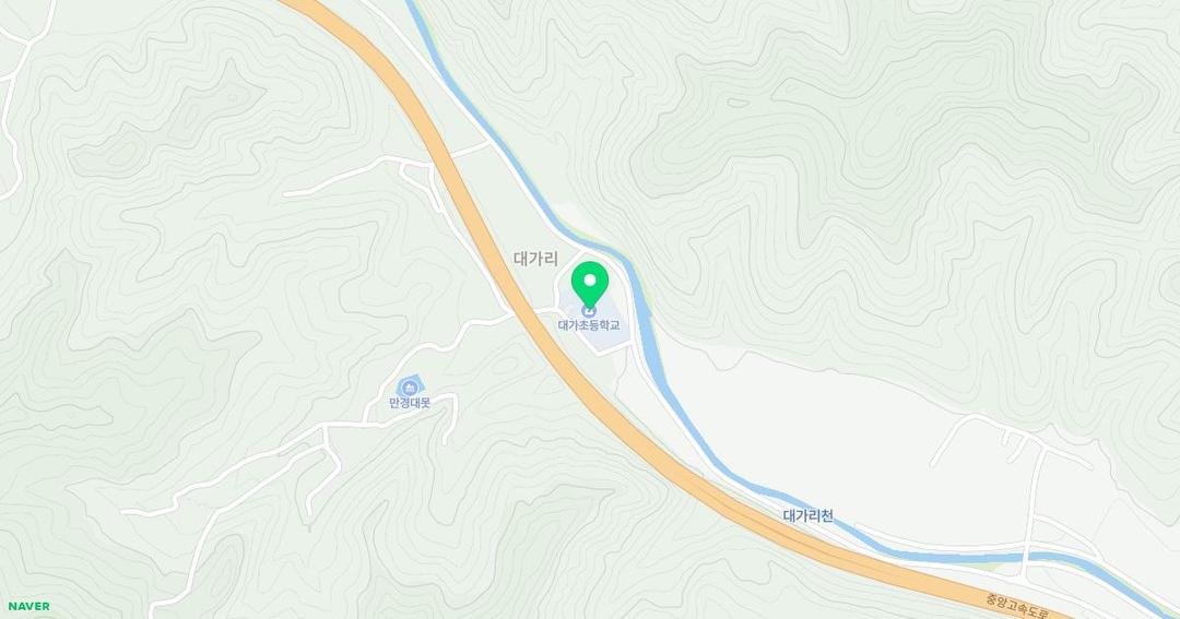 대가초등학교병설유치원 위치 지도