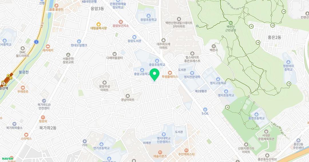 충암유치원 위치 지도