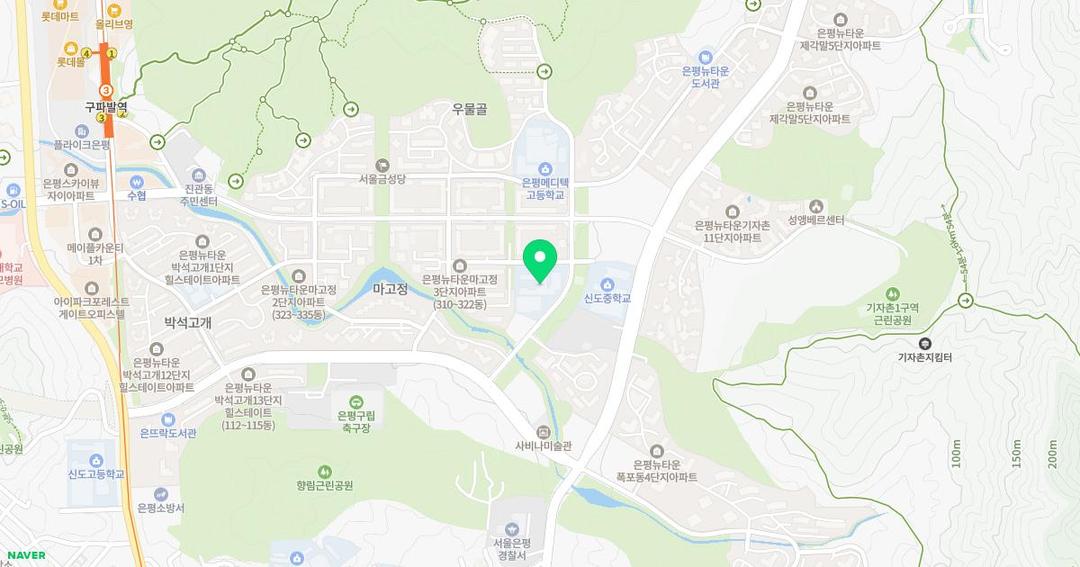 서울신도초등학교병설유치원 위치 지도