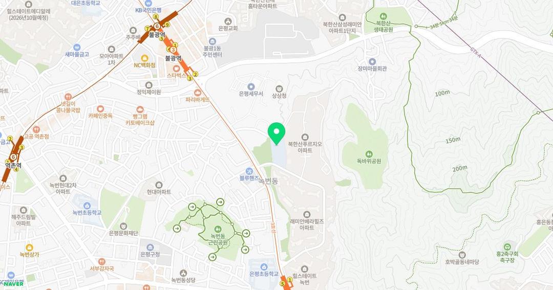 서울어울초등학교병설유치원 위치 지도