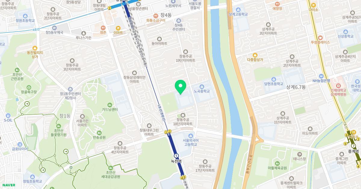 서울월천초등학교병설유치원 위치 지도