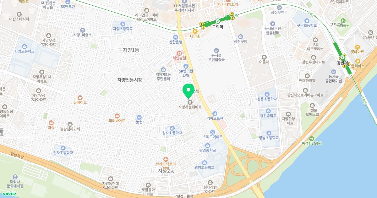 성산유치원 위치 지도