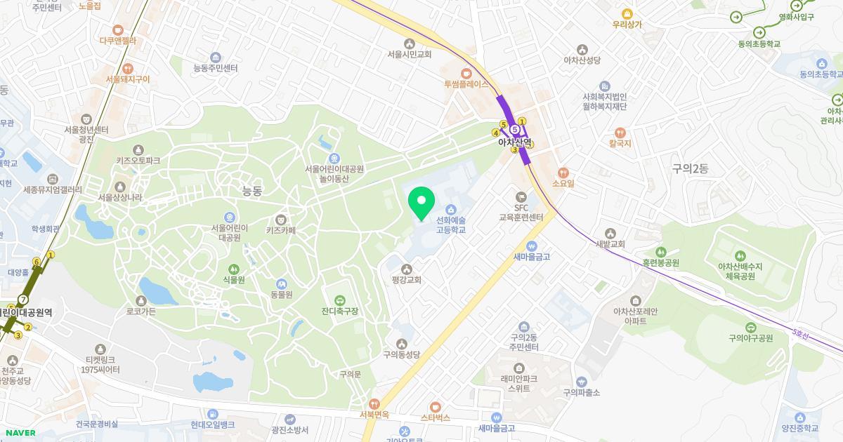 선화유치원 위치 지도