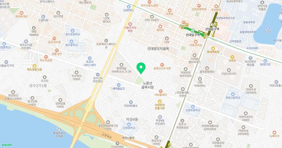 정신유치원 위치 지도