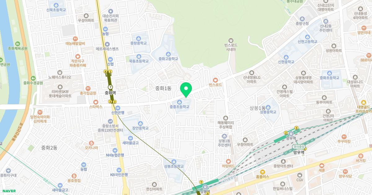 로뎅유치원 위치 지도