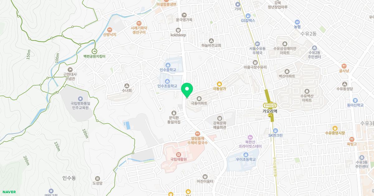 길물빛유치원 위치 지도