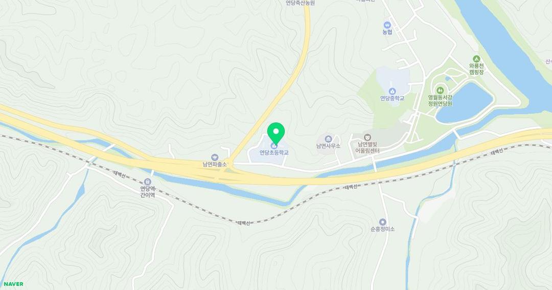 연당초등학교병설유치원 위치 지도