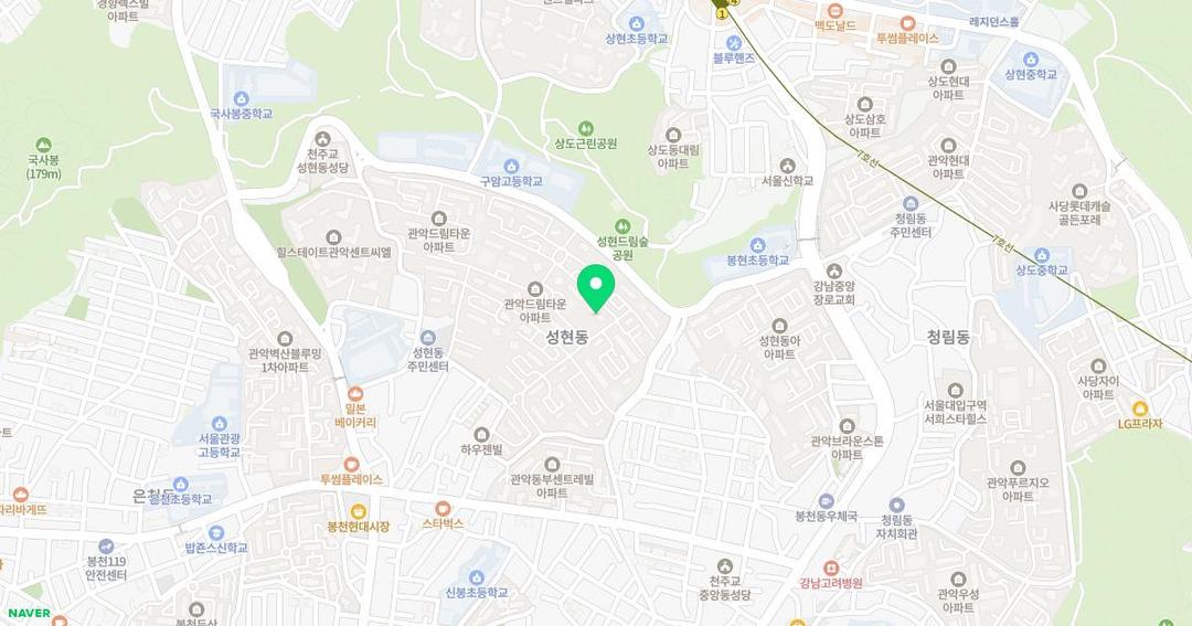 새소슬유치원 위치 지도