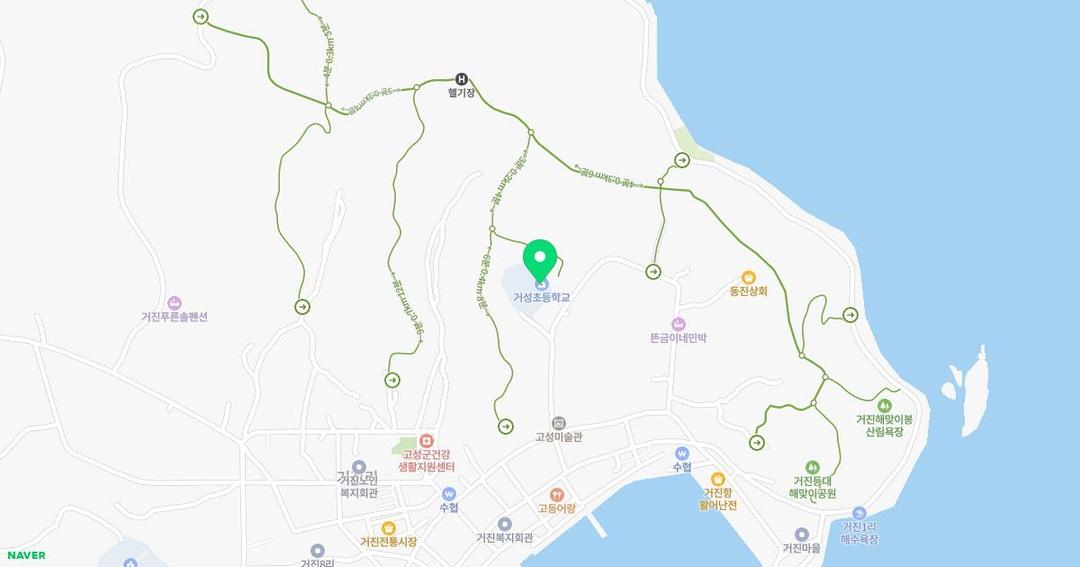 거성초등학교병설유치원 위치 지도
