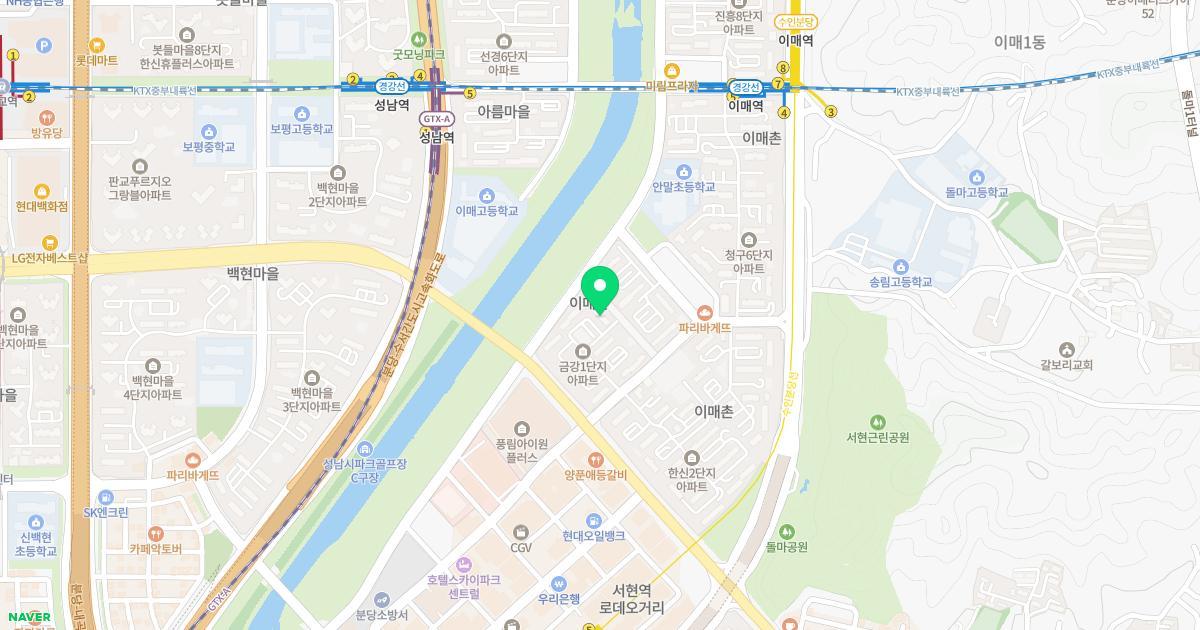 하은유치원 위치 지도