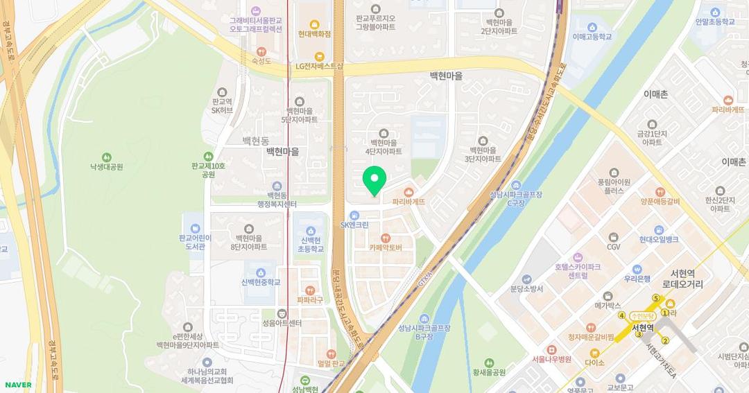 희영유치원 위치 지도